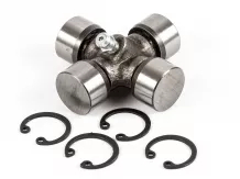 PTO shaft cross joint 20x54,6mm, outer seeger rings, for Japanese compact tractors, SUPER SALE PRICE!