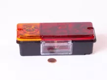 Red and yellow lights  IFA (number plate illuminating)
