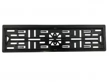 rendszámtábla tartó (személygépkocsi, műanyag)