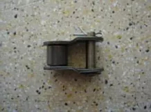 roller chain bent snaps (one eye), 12B-1 3/4