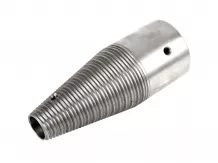 rönkhasító alkatrész kúp (bal forgásirányú tengelycsonkhoz, kúp jobb menettel) 