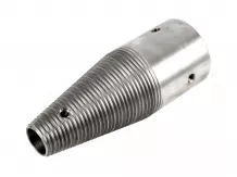 rönkhasító alkatrész kúp normál (jobb forgásirányú tengelycsonkhoz, kúp bal menettel)