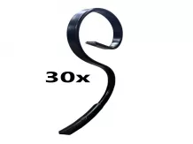 Rugós kapa lándzsával 32x12, erősített, AsahiParts, 30db-os csomag SZUPER ÁRON!