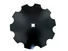Scheibenegge-Platte mit 510mm (30x30) Durchmesser und 4mm dick, Asahi Parts,  SUPER PREIS