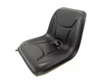 Seat for compact tractors, screwable 390x435x375 mm (adjustable rail)