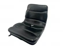 Seat for compact tractors, screwable, adjustable rail