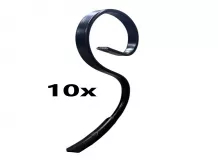 Spring tine with point 32x12, reinforced, AsahiParts, set of 10 pieces SPECIAL OFFER!
