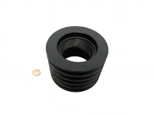 Stem crusher part, driven belt pulley GKH
