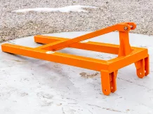 tárcsa alkatrész, tárcsaváz 8 lapos, létra, Komondor SFT tárcsákhoz