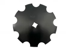 Tárcsalap 360mm-es, csipkés, (bóracél) AsahiParts