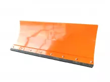 tolólap alkatrész, palást gumiéllel, festett, rugótartó gerendával, 125cm dupla hidraulikus Komondor tolólapokhoz