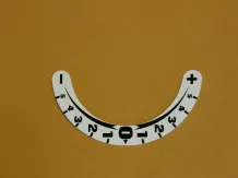 Vákum beállításhoz matrica (öntapadós) Monosem vetőgépekhez