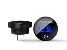 Voltage meter with switch, for Japanese compact tractors