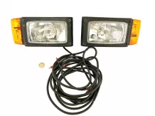 Wesem headlight, pair (used, very good condition)