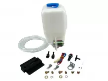 windscreen washer tank with pump