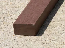 WPC 32x57mm solid dark reddish brown joist