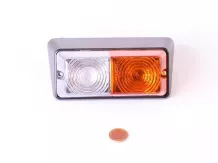 yellow-white light (metal body, left-right assembly)